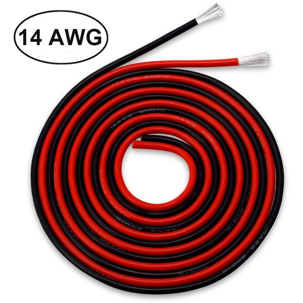 10 Gauge Red Wire (Wire by the Foot)